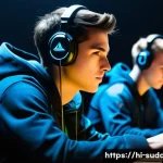 서든어택 랭크 시스템 - **Prompt for Teamwork and Strategic Objective Play:**
"A diverse group of young adult gamers (18...